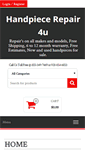 Mobile Screenshot of handpiecerepair4u.com